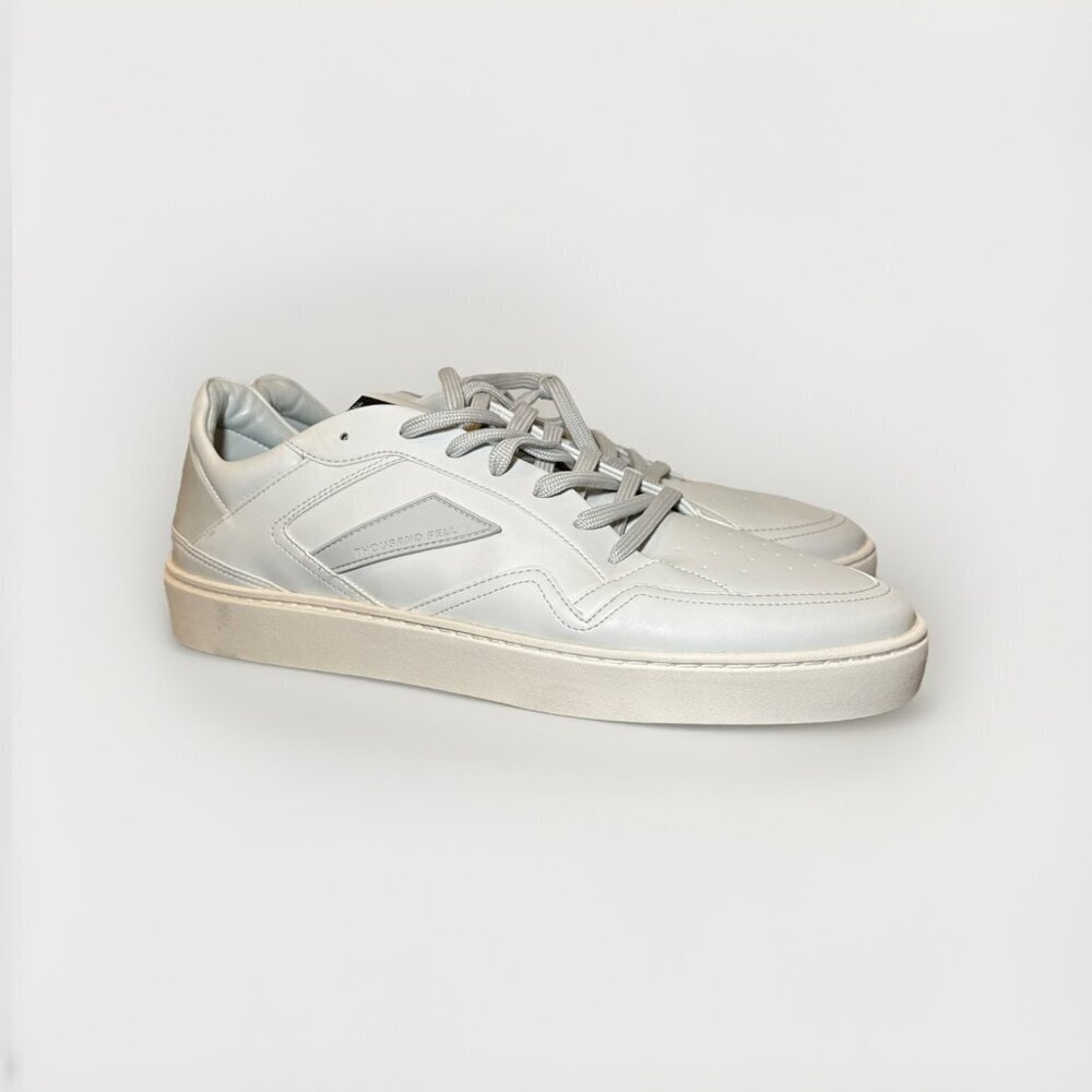 Thousand Fell Men's Court Low Top Sneaker Blue Grey Size 12 Shoes